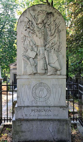Tombe de Catherine-Dominique de Pérignon au cimetière du Père-Lachaise